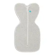 Love to Dream sac de dormit pentru infasat Swaddle Up, gri, Nou-nascut, 2,2-3,8kg, 1 TOG