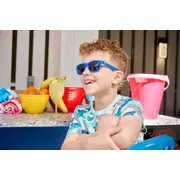 Ochelari de soare copii, ultraflexibili,  Babiators,  Good As Blue, lentile fumurii, 3-5 ani