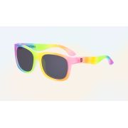 Ochelari de soare copii, ultraflexibili,  Babiators, Curcubeu, lentile fumurii, 0-2 ani
