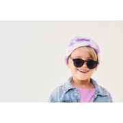 Ochelari de soare copii, ultraflexibili,  Babiators, Keyhole Jet Black, lentile fumurii, 3-5 ani