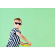 Ochelari de soare copii, ultraflexibili,  Babiators, Navigator Jet Black, lentile fumurii, 3-5 ani