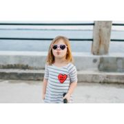Ochelari de soare copii, ultraflexibili,  Babiators, Princess Pink, lentile fumurii, 0-2 ani