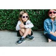 Ochelari de soare copii, ultraflexibili,  Babiators, Princess Pink, lentile fumurii, 3-5 ani