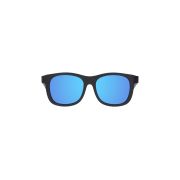 Ochelari de soare pentru copii, Babiators polarizati, ultraflexibili, Jet Black Mirrored, 3-5 ani