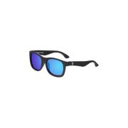 Ochelari de soare pentru copii, Babiators polarizati, ultraflexibili, Jet Black Mirrored, 3-5 ani