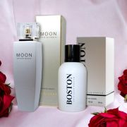 Pachet El si Ea - Apa de Parfum si toaleta Cote d'Azur Boston Moon White Night, 200 ml