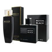 Pachet El si ea Apa de toaleta si parfum Moon black, Cote D´Azur, 200 ml