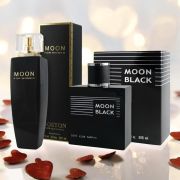 Pachet El si ea Apa de toaleta si parfum Moon black, Cote D´Azur, 200 ml