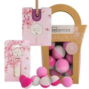 Pachet ingrijire corporala (sapun, bile solubile baie, balsam de buze) Sakura Spa, Accentra
