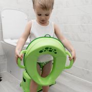 Reductor cu manere pentru toaleta, My Trainer Seat, Dino