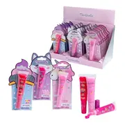 Set 18 bucati gloss de buze pentru fetite Juicy World, Martinelia 35076