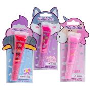 Set 18 bucati gloss de buze pentru fetite Juicy World, Martinelia 35076