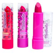 Set 18 bucati ruj de buze pentru fetite Juicy World 35077, Martinelia 4g