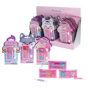 Set 18 fard pleoape pentru fetite, World, Martinelia, 35078, 3g