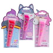 Set 3 bucati gloss de buze pentru fetite Juicy World, Martinelia 35076, 21ml