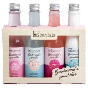 Set 4 produse de ingrijire corporala Gourmand's Favourites Bottles, 12176, IDC Institute
