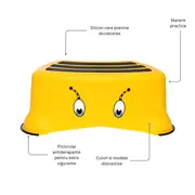 Treapta inaltatoare pentru copii, My Step Stool, Albina