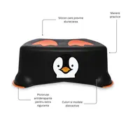 Treapta inaltatoare pentru copii, My Step Stool, Pinguin