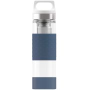Termos din sticla Hot & Cold Glass Midnight, 0.4l