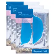 Pad pentru ochi cu acid hyaluronic 3 perechi, IDC Institute, 90302