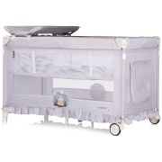 Patut pliabil chipolino palace hippo grey hubkosipa251hi