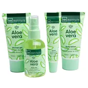 Set cu produse de baie Aloe Vera Travel Essential, IDC Institute, 44157
