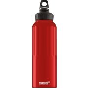 Bidon din aluminiu WMB Traveller Red, 1.5l
