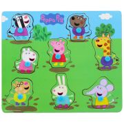 Puzzle din lemn Peppa Pig, 22 x 26 cm