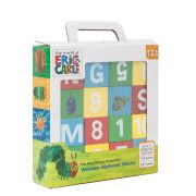The Very Hungry Caterpillar | Joc 16 cuburi din lemn