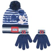 Set caciula si manusi Mickey Mouse, 5+ ani