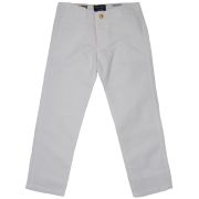 Pantaloni albi din in (3527), 5 ani / 110 cm
