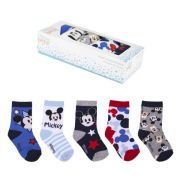 Set 5 perechi sosete Mickey Mouse, marimea 19/20