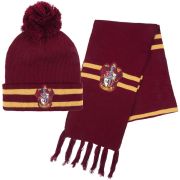 Set caciula dublata si fular Harry Potter Gryffindor, 4 - 8 ani