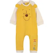 Salopeta (pijama) Winnie the Pooh cu maneca lunga si capse, 18 luni / 86 cm