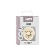 Bibs - suzeta colour latex, tetina rotunda, 18+ luni, ambalaj premium-ivory bbb3003000216