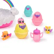 HATCHIMALS ALIVE NEON RAINBOW SET COSULET DE OUA VIV6072741