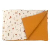 Paturica Pentru Copii Nature Bambus By Amy Cu Doua Fete, 100x70cm + Cadou Rucsacel Comori Din Natura Pjb82726