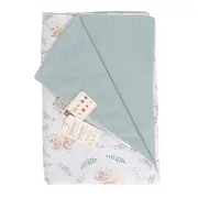 Paturica Pentru Copii Nature Bambus By Amy Cu Doua Fete, 100x70cm + Cadou Rucsacel Safari Pjb82522