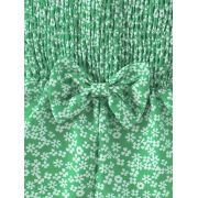 Salopeta vara fetite, verde cu imprimeu floral – tinuta confortabila si eleganta mdtu111-r1