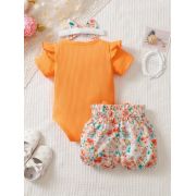 Set "mama's sunshine" – body, pantaloni scurti si bentita mbtu106-r2
