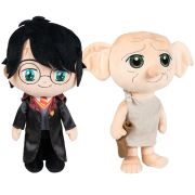 Set 2 jucarii din plus Harry Potter si Dobby, 20 cm