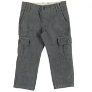 Pantaloni gri cu buzunare laterale (4543), 12 luni, 80 cm