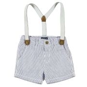 Pantaloni bleu scurti cu bretele (1245), 12 luni, 80 cm
