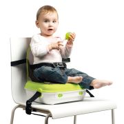 Geanta-scaun inaltator YummiGo Green | Gray