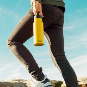 Bidon din otel inoxidabil Explorer Mustard, 1l