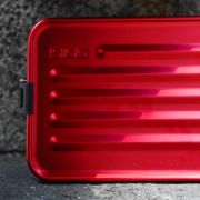 Cutie din aluminiu pentru alimente Plus Red, L
