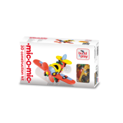 Jucarie de construit mic-o-mic 3D Avion 089.002, 14.3 cm