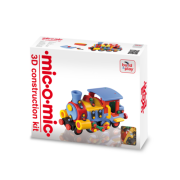 Jucarie de construit mic-o-mic 3D Locomotiva 089.027, 19.1 cm