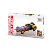 Jucarie de construit mic-o-mic 3D Masina sport 089.016, 20.3 cm