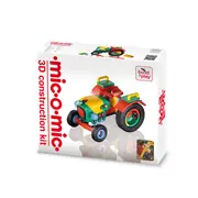 Jucarie de construit mic-o-mic 3D Tractor 089.071, 16.5 cm